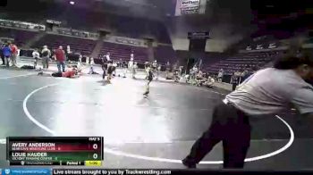 56 lbs Round 4 (10 Team) - Avery Anderson, Bear Cave Wrestling Club vs Louie Hauder, Victory Training Center