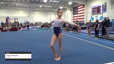 Alexis Vasquez - Floor, Capital - 2021 Region 3 Women's Championships