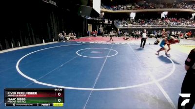 6A 120 lbs Cons. Semi - River Perlungher, Arlington Martin vs Isaac Gibbs, Prosper Rock Hill