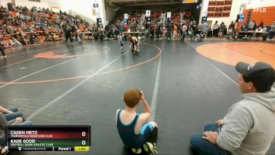 36-40 lbs Semifinal - Kade Good, Greybull Basin Athletic Club vs Caden Metz, Thermopolis Wrestling Club