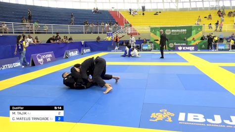 MARLON TAJIK vs CAIQUE MATEUS TRINDADE DE MELO 2024 Brasileiro Jiu-Jitsu IBJJF