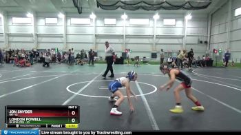 68 lbs Round 1 (6 Team) - Jon Snyder, 4M vs London Powell, 84 Athletes