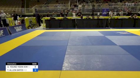 ANDREW YOUNG YOON KIM vs TED ALLEN GATES 2024 Pan Jiu Jitsu IBJJF Championship