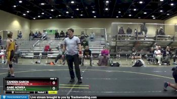 125 lbs Round 3 (6 Team) - Camden Garcia, Untouchables-Olympia vs Gabe Nowka, Michigan Matcats
