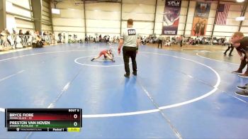 76 lbs Rd# 3 12:00pm Friday - Bryce Fiore, Minion Black vs Preston Van Hoven, Dynasty Ruthless