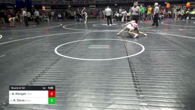 75 lbs Round Of 32 - Brock Morgan, Trinity vs Roman Davis, Glendale