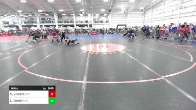 82 lbs Consi Of 16 #2 - Seth Vincent, New England Gold WC vs Logan Elwell, Winslow ME