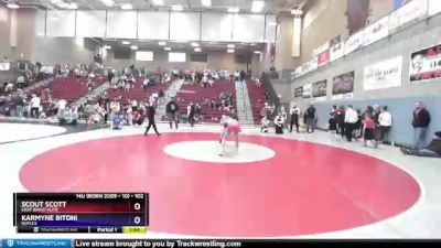 102 lbs Round 1 - Scout Scott, East Idaho Elite vs Karmyne Bitoni, Suples