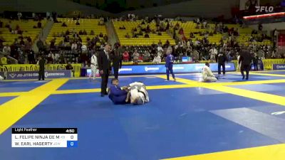 WILLIAM EARL HAGERTY vs LUIS FELIPE NINJA DE MORAES PINT 2023 Master International IBJJF Jiu-Jitsu North American Championship