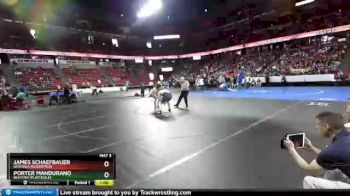 D2-285 lbs Cons. Semi - Porter Mandurano, Belmont/Platteville vs James Schaefbauer, Nekoosa/Assumption