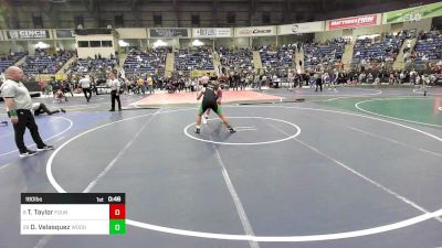 180 lbs Consi Of 16 #2 - Timothy Taylor, Fountain Fort Carson vs Duke Velasquez, Woodland Park Panthers