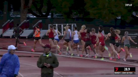 Women's 1500m, Finals 1