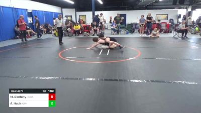 122 lbs Semifinal - Mason Glotfelty, Hillbilly Hammers vs Adam Hoch, Alpha Elite