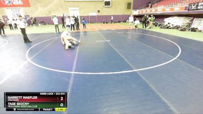 212-214 lbs Round 3 - Tage Skocny, Trailhands Wrestling Club vs Garrett Waefler, Wisconsin