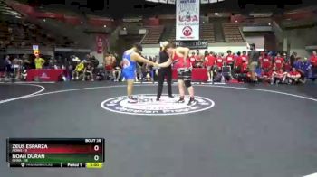 285 lbs Round 4 (16 Team) - Zeus Esparza, MDWA vs Noah Duran, CVWA