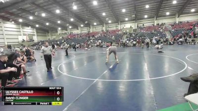 153 lbs Semifinal - David Clinger, Layton vs Ulysses Castillo, Cedar Valley