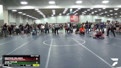 119 lbs Cons. Round 4 - Zane Taylor, Big Orange vs Grayson Orlando, Guerrilla Wrestling Associatio