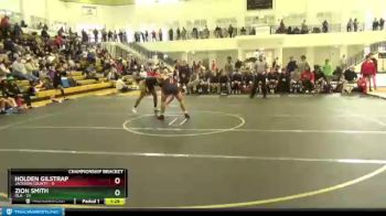 182 lbs Quarterfinals (8 Team) - HOLDEN GILSTRAP, Jackson County vs Zion Smith, Ola