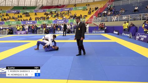 THIAGO ROBSON SABOIA SOUSA vs MATHEUS HENRIQUE S. DE M. N. VIE 2024 Brasileiro Jiu-Jitsu IBJJF