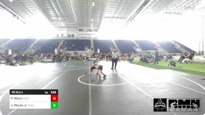 66 lbs Rr Rnd 4 - Payton Maya, Madera Wrestling Club vs Joseph Mares Jr, Team Selma