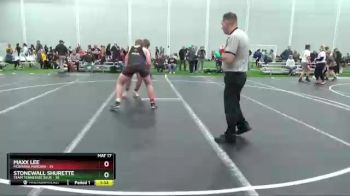 285 lbs Placement Matches (8 Team) - Maxx Lee, Montana Maroon vs Stonewall Shurette, Team Tennessee Blue