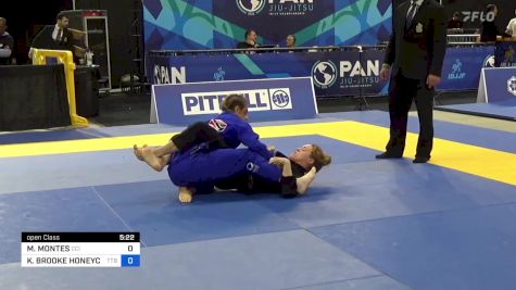 MARGHERITA MONTES vs KATELYN BROOKE HONEYCUTT 2024 Pan Jiu Jitsu IBJJF Championship