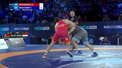 87 kg 1/2 Final - Zurabi Datunashvili, Serbia vs Turpan Bisultanov, Denmark