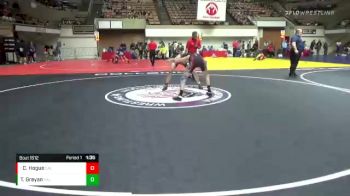 126 lbs Quarterfinal - Caiden Hogue, California vs Tigran Greyan, California