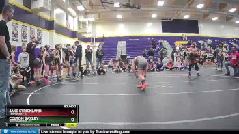 90 lbs Round 2 (6 Team) - Jake Strickland, Team Bear vs Colton Baxley, West Wateree