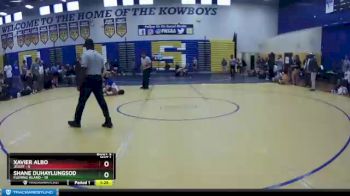 106 lbs Semifinals (8 Team) - Shane Duhaylungsod, Fleming Island vs Xavier Albo, Jesuit