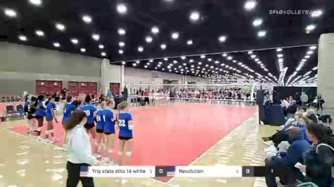 Trip state elite 14 white vs Revolution - 2022 JVA World Challenge presented by Nike - Expo Only