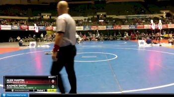 149 lbs Finals (2 Team) - Kaemen Smith, United States Naval Academy vs Alek Martin, South Dakota State