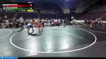 W-200 lbs Round 1 (16 Team) - Victoria Darden, North Carolina vs Savannah Sistad, Iowa