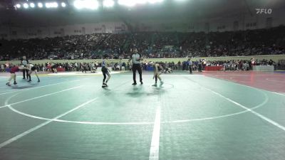 80 lbs Round Of 64 - Bostik Marple, Tuttle vs Jackson Hernandez, Ponca City Wrestling