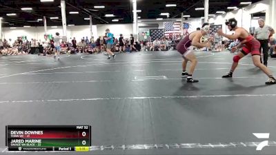 170 lbs Round 2 (4 Team) - Devin Downes, Town WC vs Jared Marine, Savage WA Black