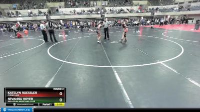 120-125 lbs Round 2 - Katelyn Roessler, Clear Lake vs Sevanna Hoyer, Mollitium Wrestling Club