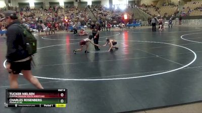 70 lbs Cons. Round 2 - Tucker Nielsen, Clinton Dragon Youth Wrestling vs Charles Rosenberg, Franklin WC