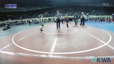 70 lbs Round Of 32 - Jett Manning, Barnsdall Youth Wrestling vs Rylan Henry, Brushy Wrestling Club