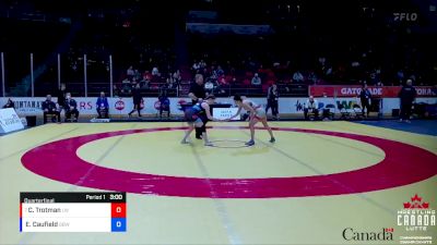 50kg Quarterfinal - Cyenna Trotman, London-Western WC vs Eleanor Caufield, Black Bears WC