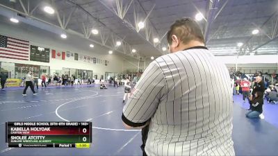 140+ Semifinal - Kabella Holyoak, Canyon View vs Sholee Atcitty, Sublime Wrestling Academy