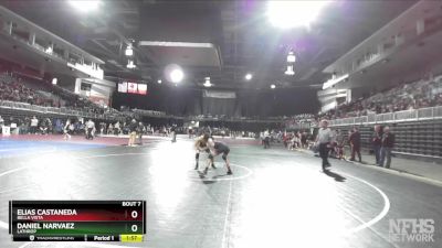 106 lbs Champ. Round 1 - Elias Castaneda, Bella Vista vs Daniel Narvaez, Lathrop