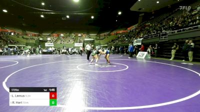 172 lbs Semifinal - Leilani Lemus, Clovis vs Reese Hart, Tehachapi