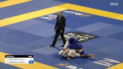 SEBASTIAN RODRIGUEZ WILLIAMS vs GUSTAVO ESPINDOLA BATISTA 2023 World Jiu-Jitsu IBJJF Championship