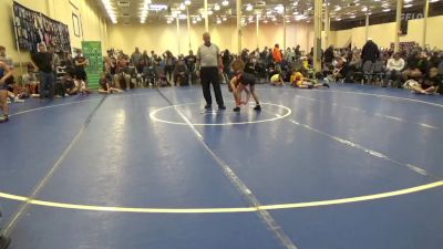 90 lbs Rr Rnd 4 - Tyler Sweet, Warrior RTC K-8 vs Brycen Buzard, Compound K-8