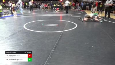 75 lbs Quarterfinal - Vincent Antonelli, Methacton vs Max Bartlebaugh, Central Dauphin