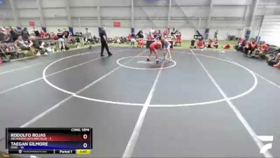 106 lbs 4th Wrestleback (16 Team) - Rodolfo Rojas, Oklahoma Outlaws Blue vs Taegan Gilmore, Ohio