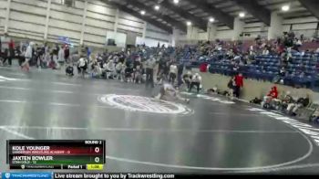 83 lbs Round 2 (4 Team) - Jaxten Bowler, Utah Gold vs Kole Younger, Sanderson Wrestling Academy