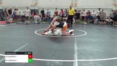 285-C lbs Quarterfinal - Mersadie Bradford, MI vs Will Odenthal, OH