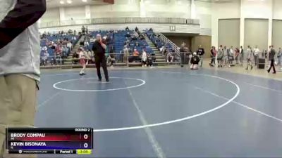 71 lbs Round 2 - Brody Compau, MI vs Kevin Bisonaya, IL