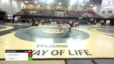 138 lbs Consi Of 8 #2 - Jt Schneider, Green Farms Academy vs Luke Martin, Hammond School